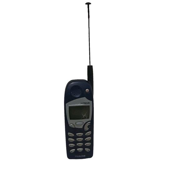 Vintage Original Nokia Cell Phone TracFone Antenna 2000 Vintage No Charger CRACK - Picture 1 of 14
